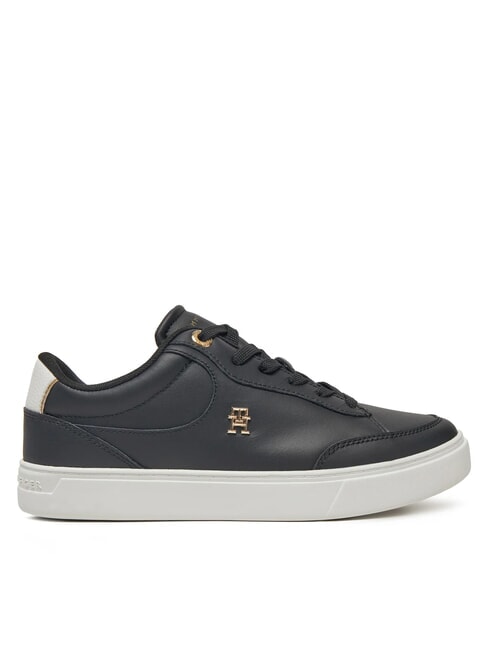 ESSENTIAL CHIC COURT Baskets en cuir pour femmes noir - Chaussures Femme