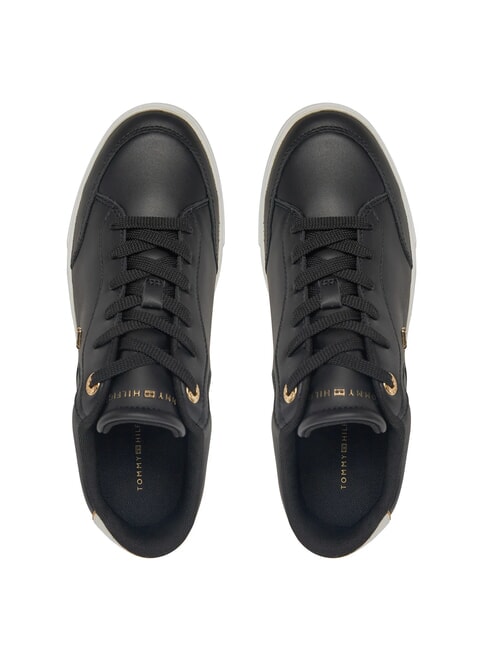 ESSENTIAL CHIC COURT Baskets en cuir pour femmes noir - Chaussures Femme