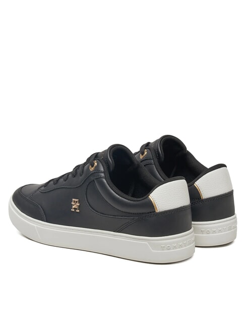 ESSENTIAL CHIC COURT Baskets en cuir pour femmes noir - Chaussures Femme