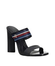 TOMMY HILFIGER SLIDE Sandales montantes &agrave; ruban logotyp&eacute; bleu espace - Chaussures Femme - 3