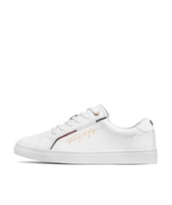 TOMMY HILFIGER SIGNATURE Baskets pour femmes blanc - Chaussures Femme - 4
