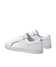 TOMMY HILFIGER SIGNATURE Baskets pour femmes blanc - Chaussures Femme - 7