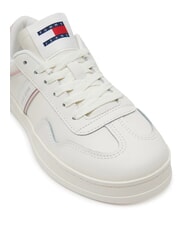 TOMMY HILFIGER THE GREENWICH Baskets en cuir ivoire - Chaussures Femme - 3