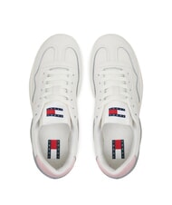 TOMMY HILFIGER THE GREENWICH Baskets en cuir ivoire - Chaussures Femme - 4