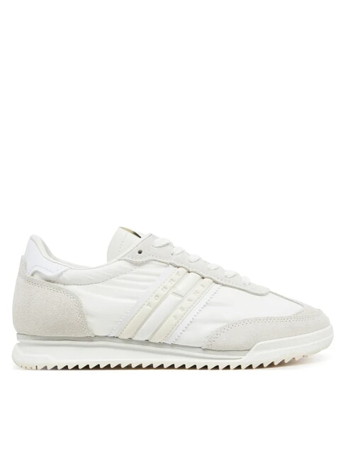 TJW RETRO RUNNER baskets en cuir et en tissu &eacute;cru - Chaussures Femme