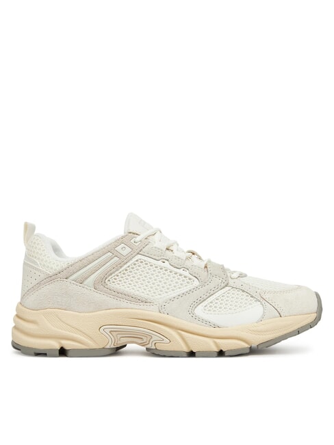 ARCHIVE '97 baskets de course en cuir et tissu ivoire - Chaussures Femme
