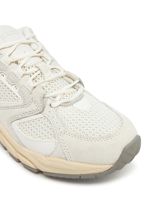 ARCHIVE '97 baskets de course en cuir et tissu ivoire - Chaussures Femme