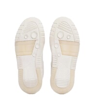 TOMMY HILFIGER BROOKLYN ESSENTIAL Baskets en cuir pour femmes &eacute;cru - Chaussures Femme - 6