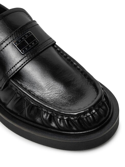 TJW ORIGIN LOAFER Mocassins en cuir pour femmes noir - Chaussures Femme