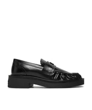TOMMY HILFIGER TJW ORIGIN LOAFER Mocassins en cuir pour femmes - Chaussures Femme