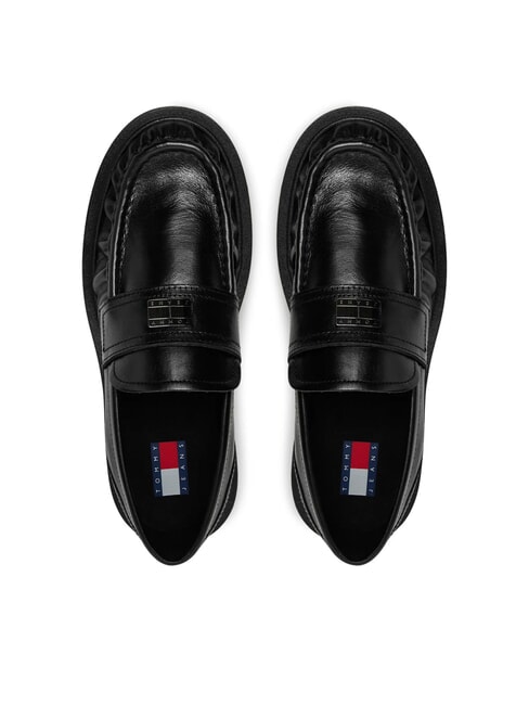 TJW ORIGIN LOAFER Mocassins en cuir pour femmes noir - Chaussures Femme