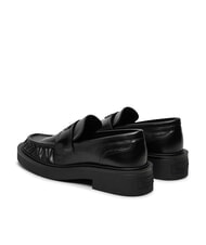 TOMMY HILFIGER TJW ORIGIN LOAFER Mocassins en cuir pour femmes noir - Chaussures Femme - 5