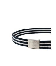 TOMMY HILFIGER TJ DAILY ceinture de coton marine nuit noire - Ceintures - 3