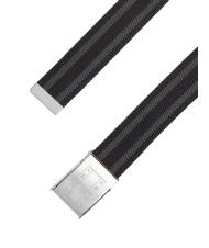 TOMMY HILFIGER TJ DAILY ceinture de coton le noir - Ceintures - 2