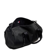 TOMMY HILFIGER TJ ESS DAILY Sac de voyage avec bandouli&egrave;re le noir - Sacs de voyage - 4