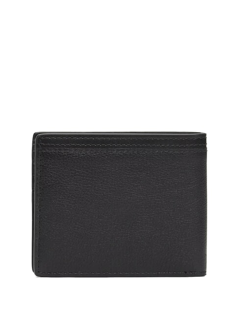 TH CORP portefeuille en cuir le noir - Portefeuilles Homme