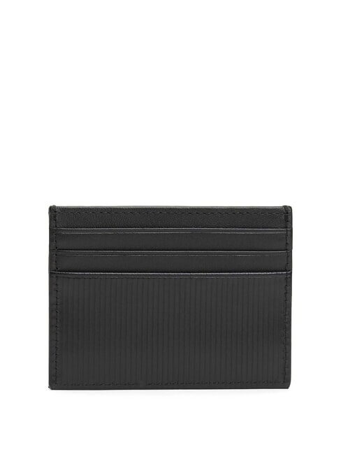 TH FLAG porte-cartes en cuir le noir - Portefeuilles Homme