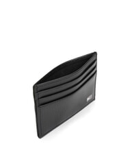 TOMMY HILFIGER TH FLAG porte-cartes en cuir le noir - Portefeuilles Homme - 3