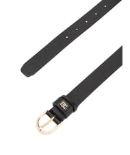TOMMY HILFIGER ESSENTIAL EFFORTLESS Ceinture en cuir fabriqu&eacute;e en Italie - Ceintures
