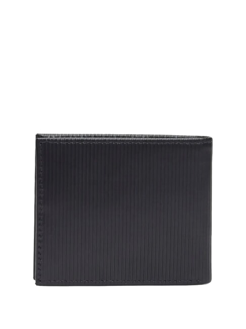 TH FLAG portefeuille en cuir bleu de l'espace - Portefeuilles Homme