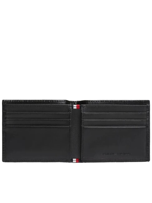 TH FLAG portefeuille en cuir le noir - Portefeuilles Homme