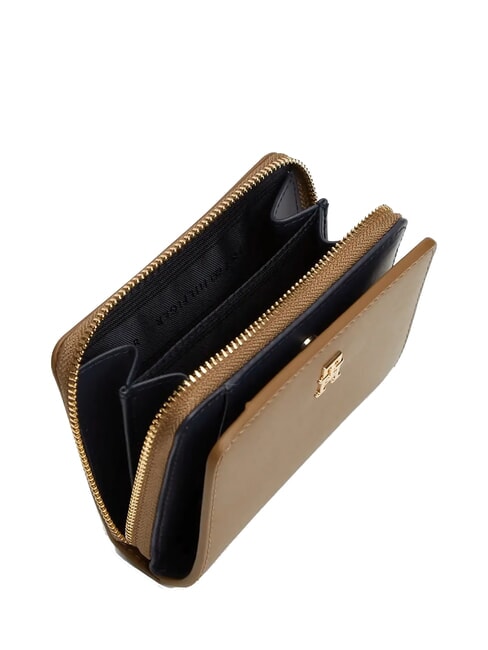 TH ICON Petit portefeuille taupe nordique - Portefeuilles Femme