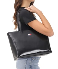 TOMMY HILFIGER TJ MUST Sac &agrave; provisions le noir - Sacs pour Femme - 5