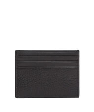 TOMMY HILFIGER TH CORP porte-cartes en cuir plat le noir - Portefeuilles Homme - 2