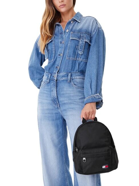 TJ ESS DAILY Sac &agrave; dos le noir - Sacs pour Femme