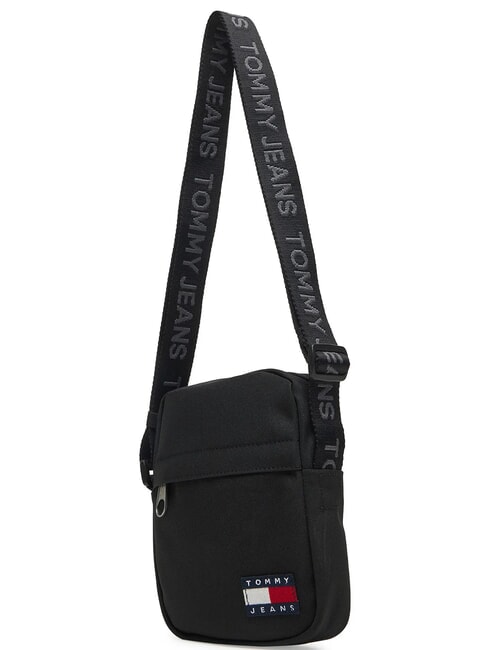 TJ ESS DAILY sac bandouli&egrave;re le noir - Sacs en Bandouli&egrave;res pour Homme