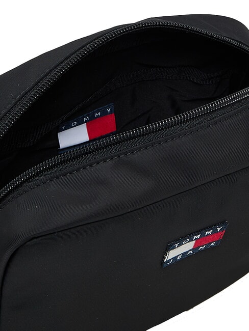 TJ ESS DAILY Mini sac bandouli&egrave;re le noir - Sacs pour Femme