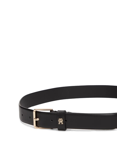 TH SQUARE ceinture en cuir le noir - Ceintures