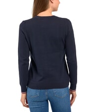 TOMMY HILFIGER TH Pull &agrave; col en V pour femme - Chandails pour femmes