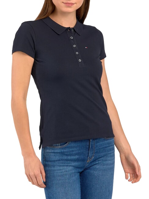 TH polo &agrave; manches courtes pour femmes ciel du d&eacute;sert - chemise polo