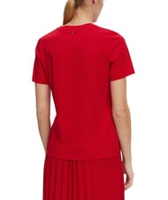 TOMMY HILFIGER TH T-shirt &agrave; manches courtes coupe classique rouge primaire - T-shirt - 2