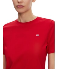 TOMMY HILFIGER TH T-shirt &agrave; manches courtes coupe classique rouge primaire - T-shirt - 3