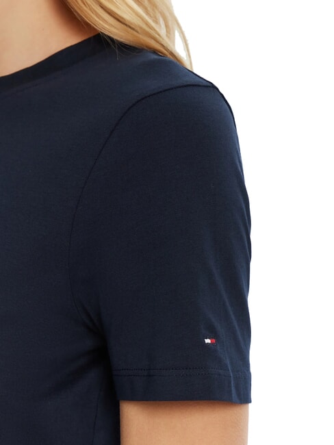 TH T-shirt &agrave; manches courtes imprim&eacute; marine nuit noire - T-shirt