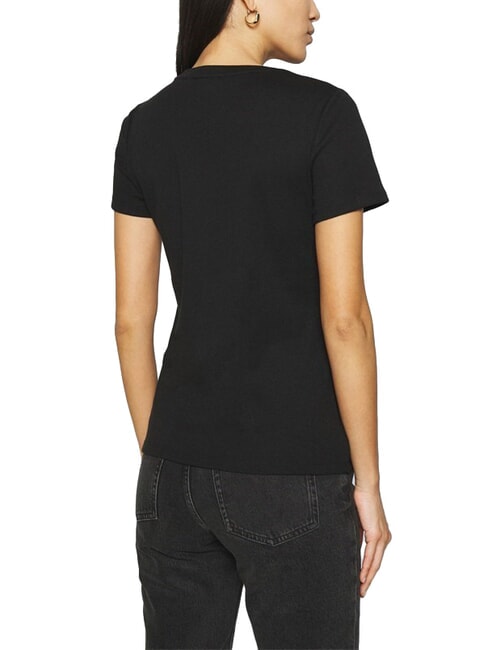 TH T-shirt &agrave; manches courtes et col rond denim bleu - T-shirt