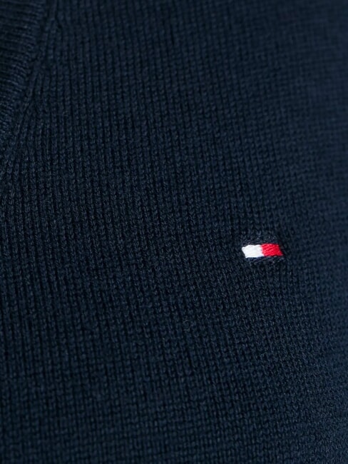 TH Pull &agrave; col en V pour femme bleu - Chandails pour femmes