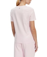 TOMMY HILFIGER TH T-shirt &agrave; manches courtes coupe classique rose clair - T-shirt - 2