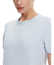 TOMMY HILFIGER TH T-shirt &agrave; manches courtes coupe classique bleu venteux - T-shirt - 3