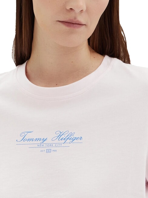 TH T-shirt &agrave; manches courtes imprim&eacute; rose clair - T-shirt