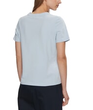 TOMMY HILFIGER MODERN SCRIPT T-shirt en coton imprim&eacute; bleu venteux - T-shirt - 2