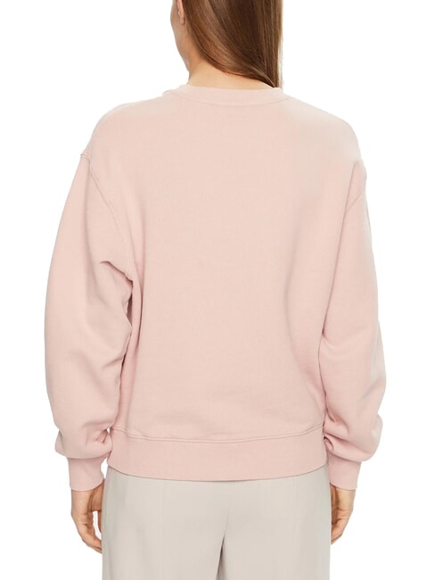 MODERN SCRIPT Sweat-shirt &agrave; col rond pour femmes rose brumeux - Sweat-shirts pour femmes