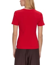 TOMMY HILFIGER TH T-shirt en coton rouge primaire - T-shirt - 2