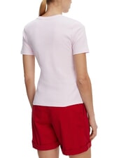 TOMMY HILFIGER TH T-shirt en coton rose clair - T-shirt - 2