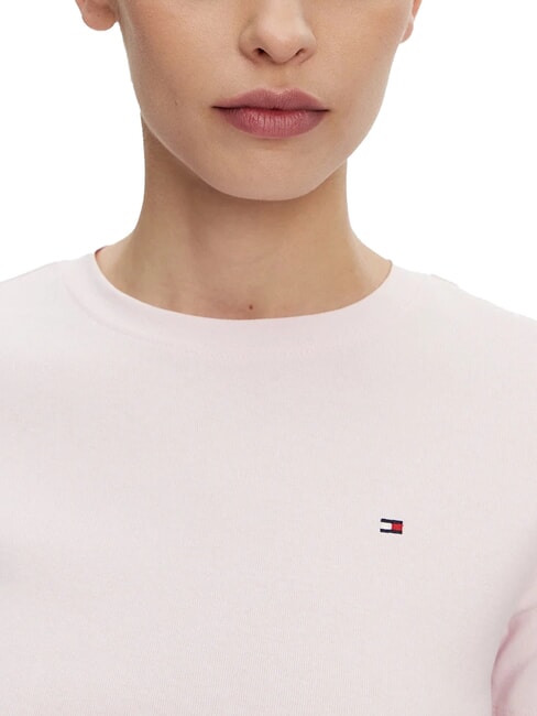 TH T-shirt en coton rose clair - T-shirt