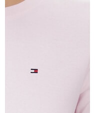 TOMMY HILFIGER TH T-shirt en coton rose clair - T-shirt - 4