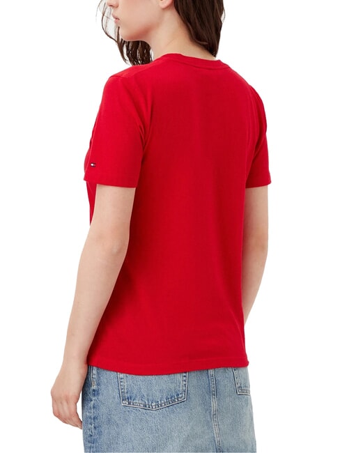 TH 1985 T-shirt en coton rouge primaire - T-shirt