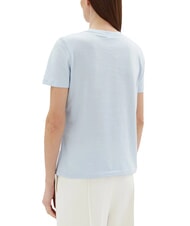 TOMMY HILFIGER TH 1985 T-shirt en coton bleu venteux - T-shirt - 2
